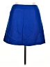 Express Solid Blue Casual Skirt Size 14 - photo 2