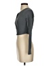 Mono b Gray Long Sleeve Top Size S - photo 5