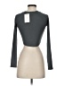 Mono b Gray Long Sleeve Top Size S - photo 2