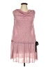 So Nice Polka Dots Pink Casual Dress Size L (estimated) - photo 1