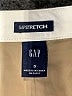 Gap Chevron-herringbone Tan Wool Skirt Size 0 - photo 3