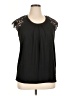 Automet Black Sleeveless Blouse Size XL - photo 1