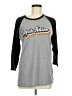 Jerzees Gray 3/4 Sleeve T-Shirt Size M - photo 1