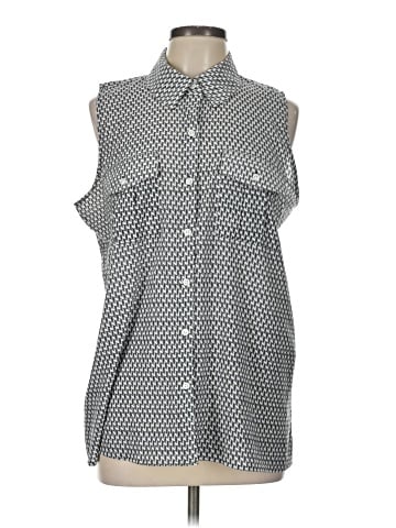 Ann Taylor Factory Sleeveless T-Shirt (view 1)