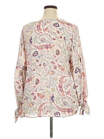 Rose + Olive 3/4 Sleeve Blouse (view 2)