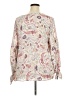 Rose + Olive 100% Polyester Ivory 3/4 Sleeve Blouse Size 2X - photo 2
