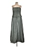 Cachet 100% Polyester Gray Casual Dress Size 10 (petite) - photo 1