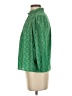 St. Roche 100% Cotton Green 3/4 Sleeve Blouse Size XS - photo 5