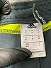 Adidas 100% Polyester Color Block Green Track Pants Size M - photo 7