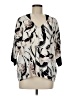 Zara Basic Ivory 3/4 Sleeve Blouse Size M - photo 1