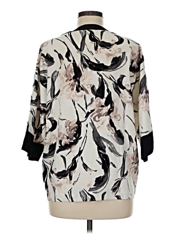 Zara Basic 3/4 Sleeve Blouse (view 2)