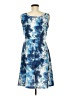 Herou Tie-dye Blue Casual Dress Size M - photo 2