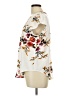 Unbranded 100% Polyester Floral Ivory Sleeveless Blouse Size L - photo 5