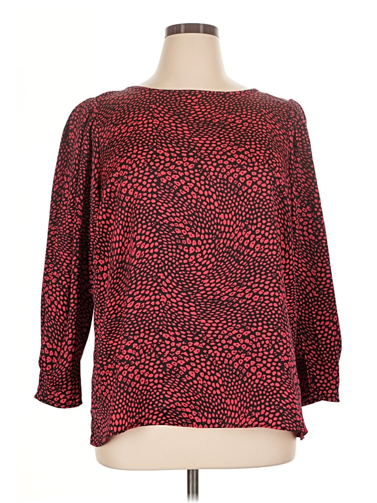 Banana Republic 3/4 Sleeve Blouse In Multi