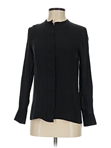 Cuyana Long Sleeve Silk Top (view 1)