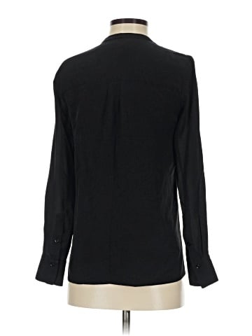 Cuyana Long Sleeve Silk Top (view 2)