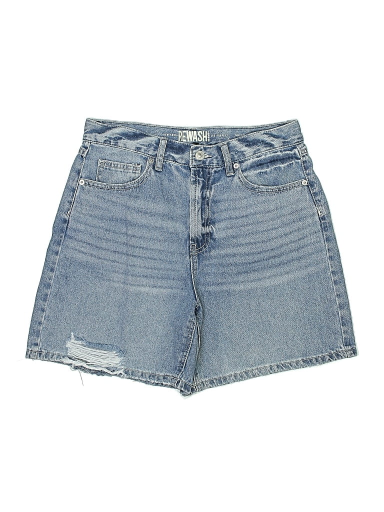 Pre-owned Rewash Denim Shorts In Blue