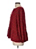 Ann Taylor LOFT Red 3/4 Sleeve Blouse Size L - photo 5