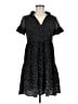 DKNY Stars Black Casual Dress Size 8 (petite) - photo 1