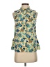 CAbi 100% Polyester Blue Sleeveless Blouse Size XS - photo 1