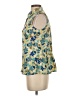 CAbi 100% Polyester Blue Sleeveless Blouse Size XS - photo 5