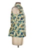 CAbi 100% Polyester Blue Sleeveless Blouse Size XS - photo 4