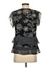 CAbi Black Short Sleeve Blouse Size XS - photo 2