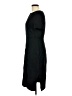 H&M Solid Black Casual Dress Size L - photo 5
