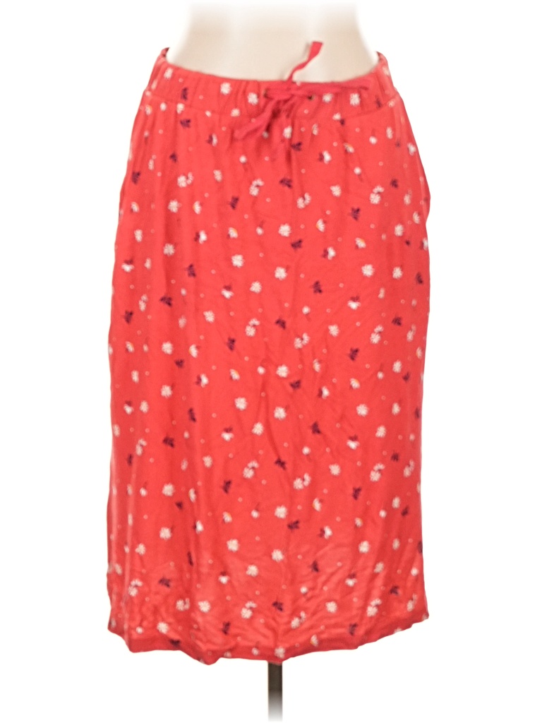 Pre-owned St. John's Bay Casual Skirt In Red