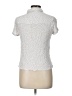 Hippie Rose 100% Rayon Polka Dots Silver Short Sleeve Blouse Size L - photo 2