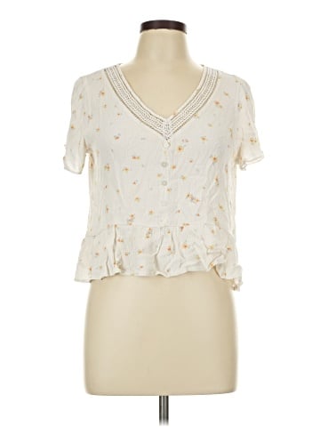 Hippie Rose Short Sleeve Blouse (view 1)