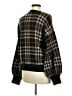 En Saison Plaid Black Pullover Sweater Size M - photo 5