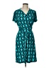 En Focus Studio Argyle Teal Casual Dress Size 12 - photo 1