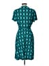 En Focus Studio Argyle Teal Casual Dress Size 12 - photo 2