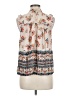 Eri + Ali 100% Rayon Ivory Sleeveless Blouse Size M - photo 2