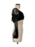 Blue Blush Black 3/4 Sleeve Blouse Size M - photo 4