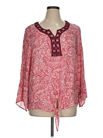 New Directions 3/4 Sleeve Blouse (view 1)