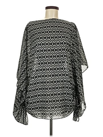 Carmen Marc Valvo Poncho (view 1)