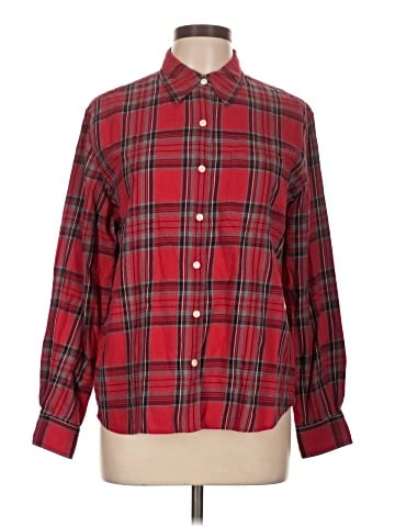 Lizsport Long Sleeve Button-Down Shirt (view 1)