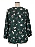 West Kei 100% Polyester Green 3/4 Sleeve Blouse Size XL - photo 2