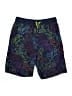 Lands' End 100% Polyester Paisley Blue Board Shorts Size 10 - 12 Slim - photo 1