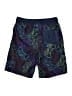 Lands' End 100% Polyester Paisley Blue Board Shorts Size 10 - 12 Slim - photo 2