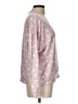 Z Supply Hearts Pink Pullover Sweater Size L - photo 4
