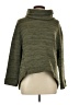Saturday Sunday 100% Polyester Green Turtleneck Sweater Size M - photo 1