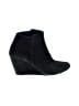 Jessica Simpson 100% Leather Black Wedges Size 8 1/2 - photo 1
