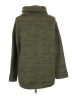 Saturday Sunday 100% Polyester Green Turtleneck Sweater Size M - photo 2