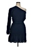 MNG 100% Viscose Blue Cocktail Dress Size XL - photo 1