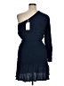 MNG 100% Viscose Blue Cocktail Dress Size XL - photo 2