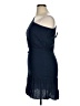 MNG 100% Viscose Blue Cocktail Dress Size XL - photo 5