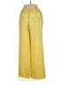 Guizio 100% Polyester Yellow Casual Pants Size XXS - photo 2